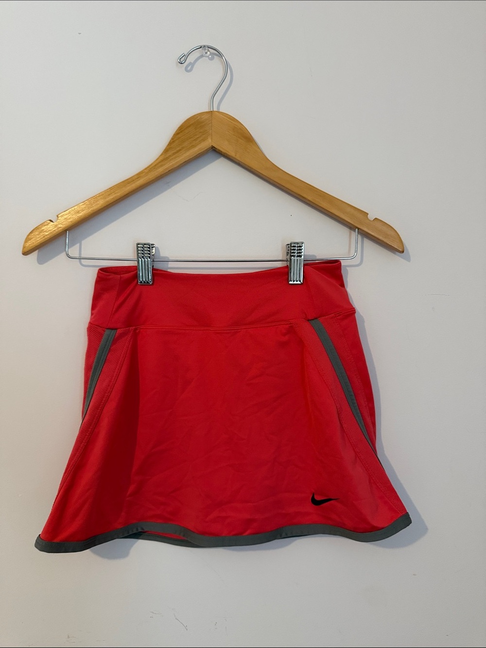 Nike Hot Pink Athletic Skirt with Gray Accents